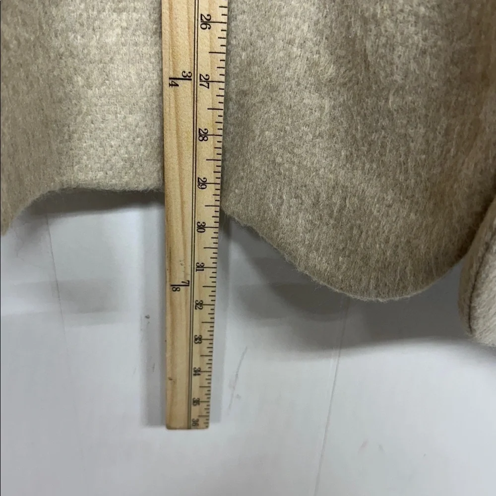 Future Collective Beige Wool Blend coat